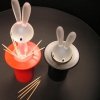 Alessi MAGIC BUNNY Pojemnik na Wykałaczki / Żółty